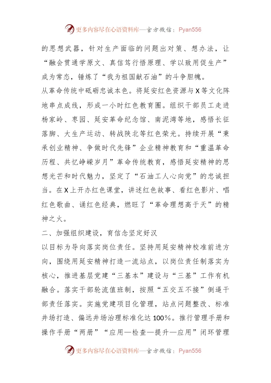 关于国企党支部经验交流材料.docx_第2页