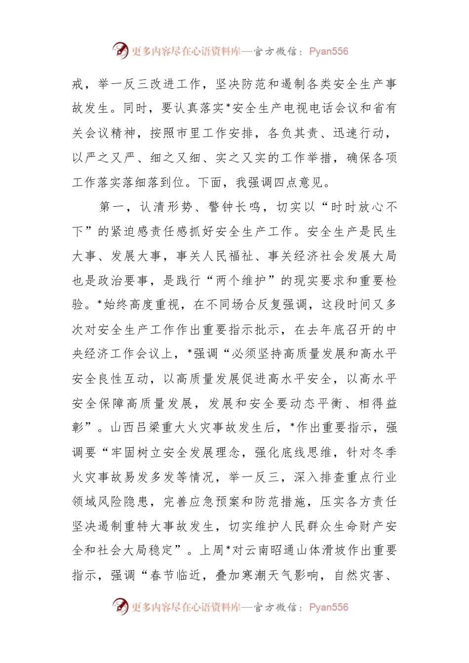 副省级城市市委书记在市安委会2024年第一次会议上的讲话.docx_第2页