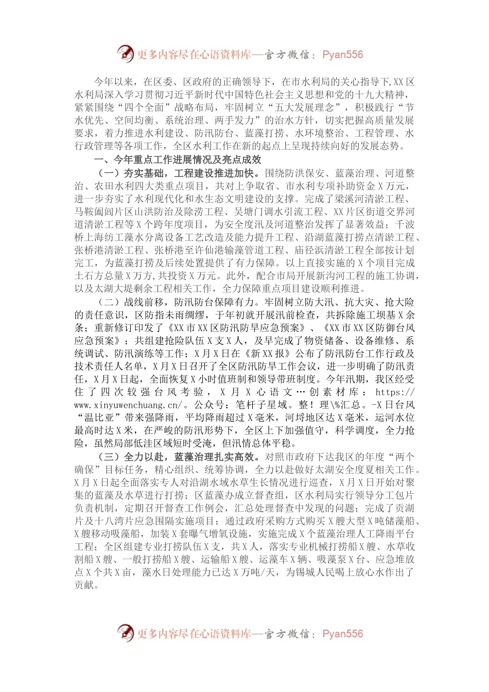 区水利工作年度总结.docx_第1页