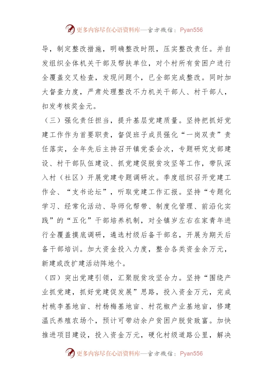 关于本年度X乡镇上半年党建工作述职报告.docx_第2页
