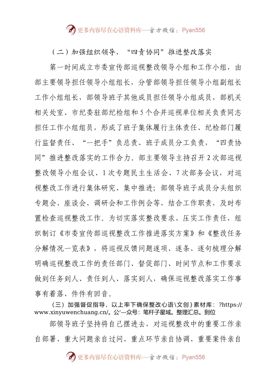 关于巡视整改工作进展情况报告(001).docx_第2页