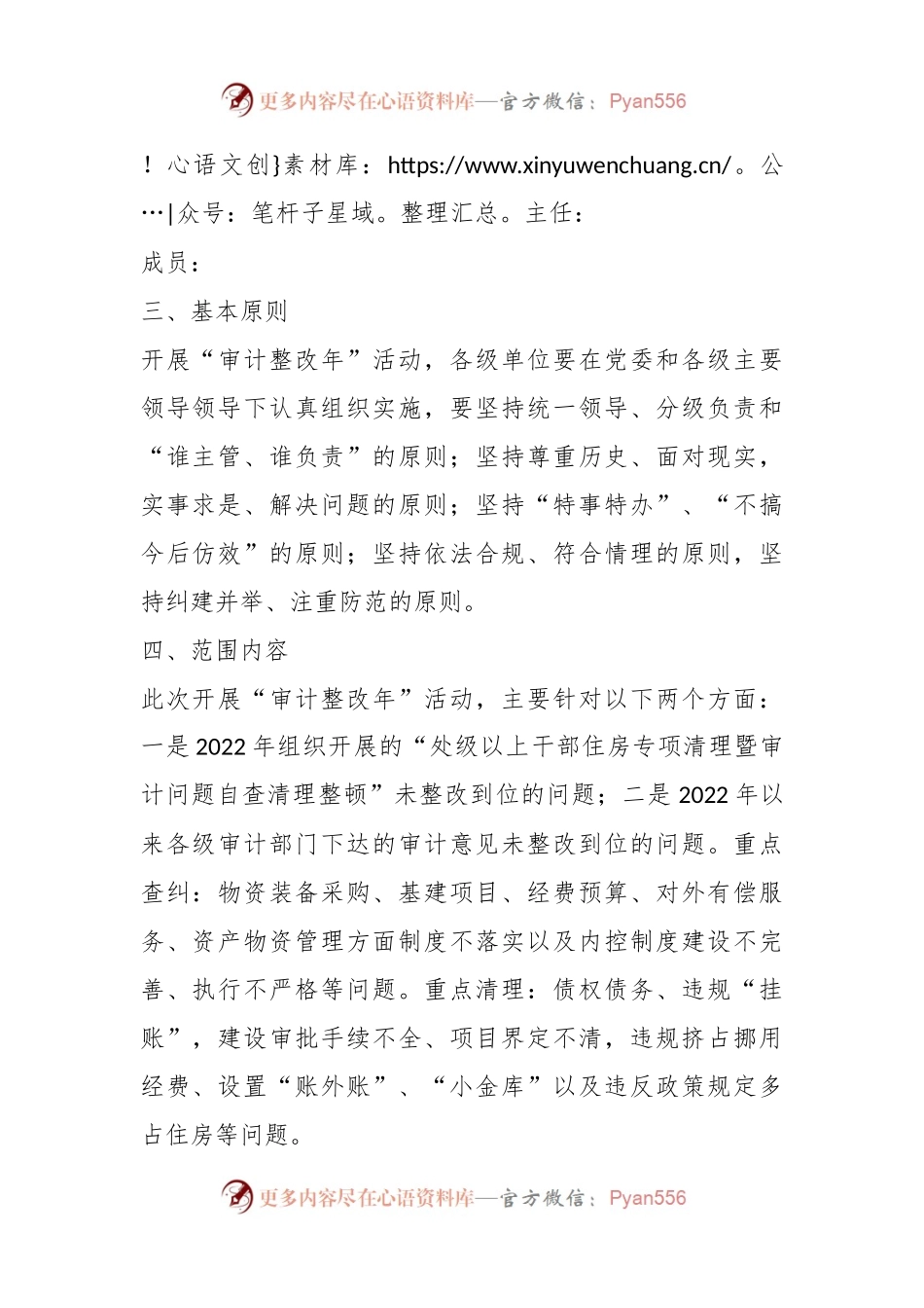 关于审计整改活动实施方案.docx_第2页
