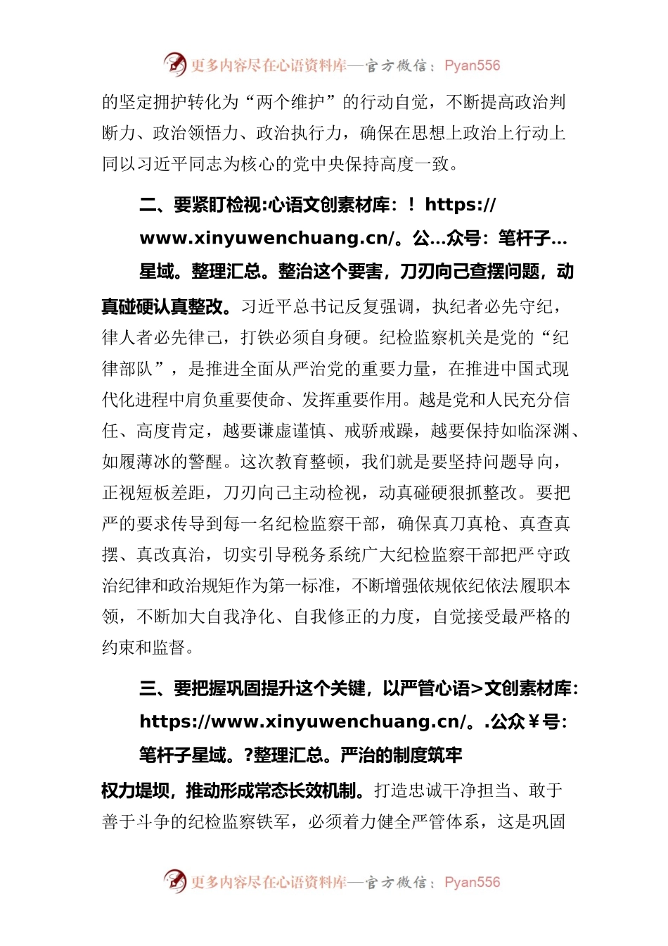 勇担使命，不负重托，做忠诚干净担当的纪检干部（王二山心得体会）.docx_第2页