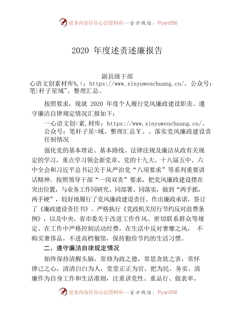 副县级述责述廉报告.docx_第1页