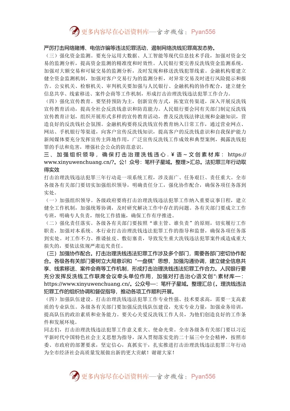 副市长在全市打击治理洗钱违法犯罪三年行动推进会上的讲话.docx_第2页