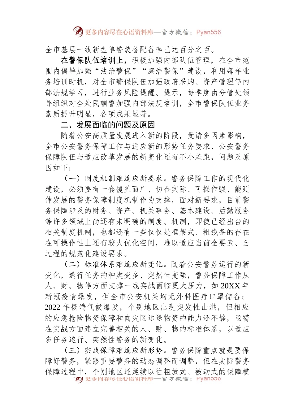 关于构建现代警务保障体系的调研报告.docx_第2页