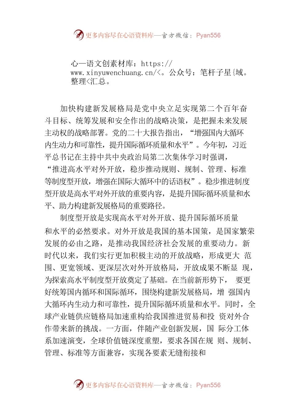 制度型开放助力构建新发展格局.docx_第1页