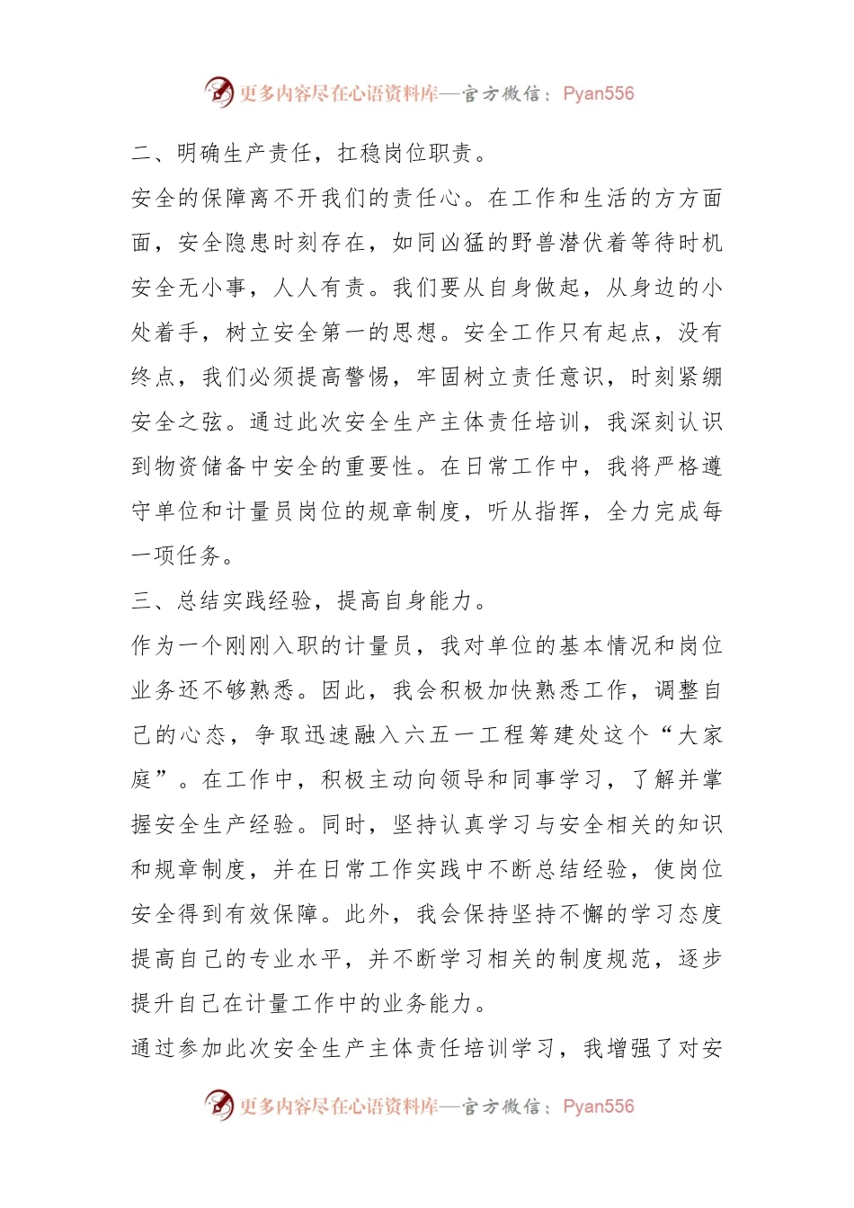 关于参加安全生产主体责任培训心得体会.docx_第2页