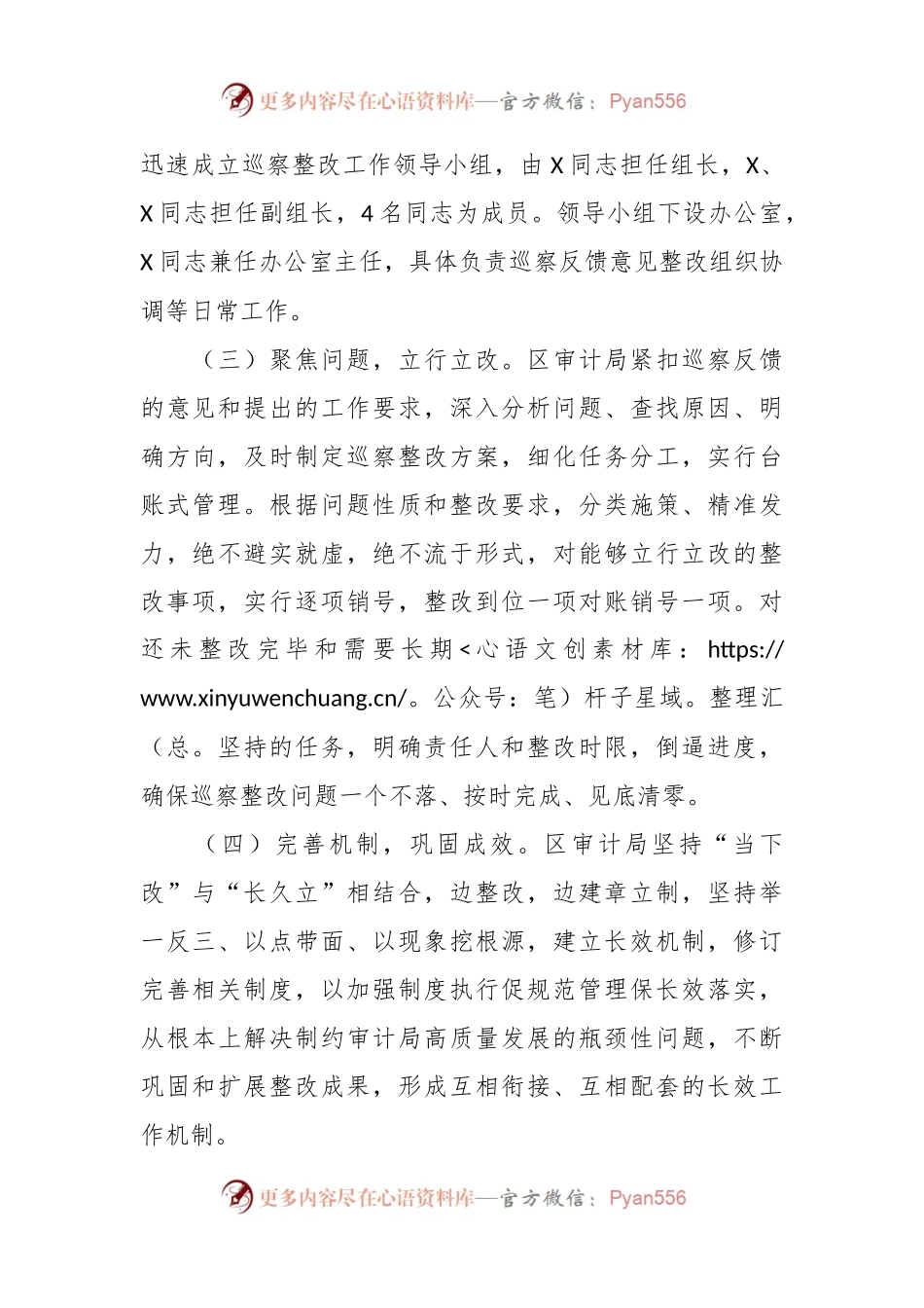 区审计局巡察整改评估报告.docx_第2页
