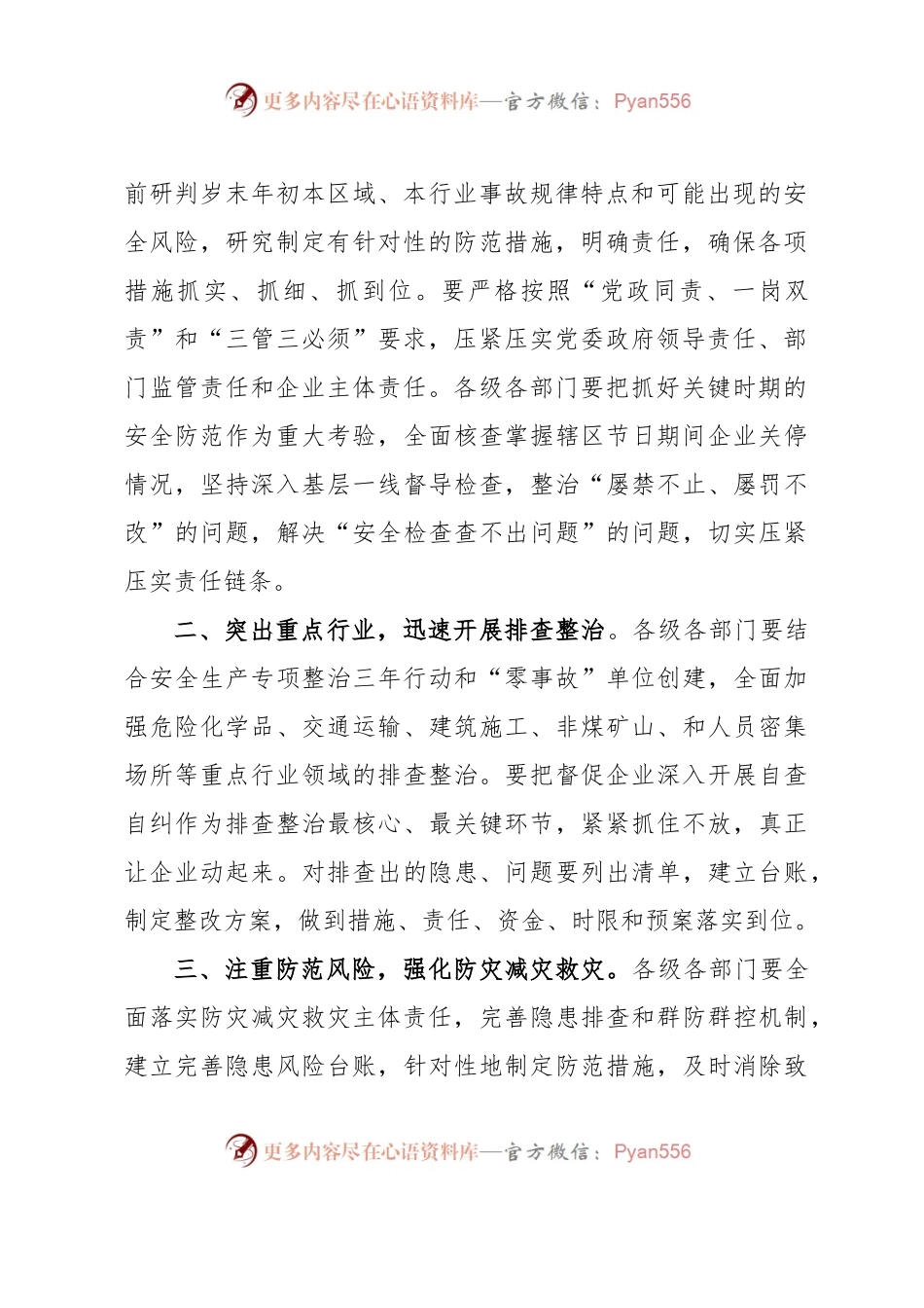 关于全市应急安全生产工作会议上的讲话.docx_第2页