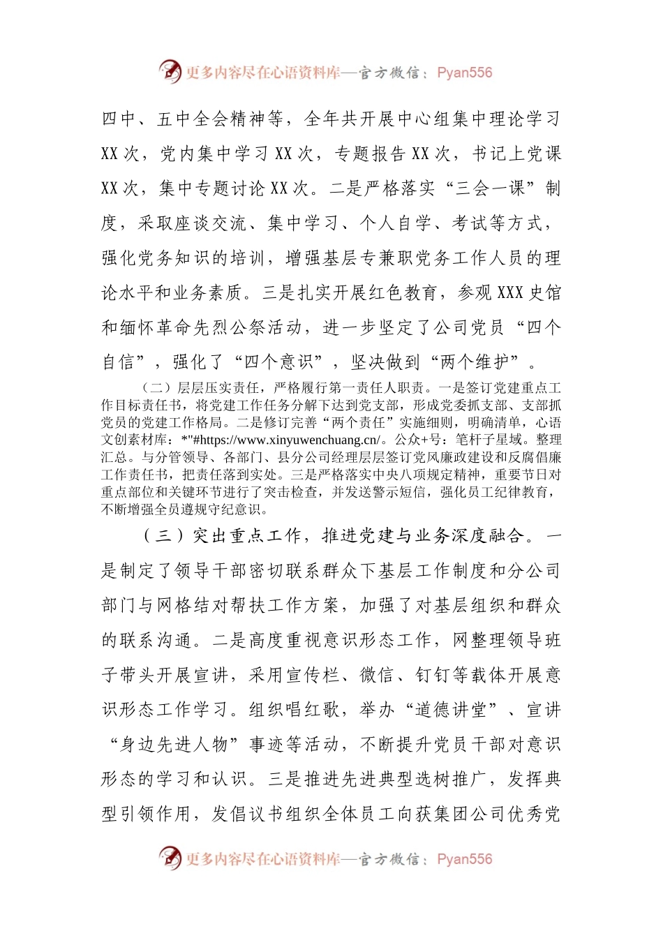 分公司党委书记抓基层党建工作述职总结(02).docx_第2页