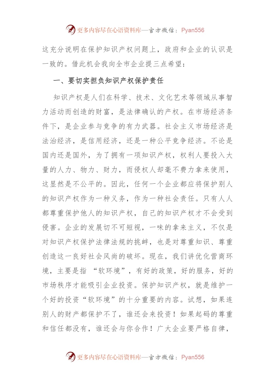副市长在企业知识产权经理人培训研讨会上的讲话.docx_第2页