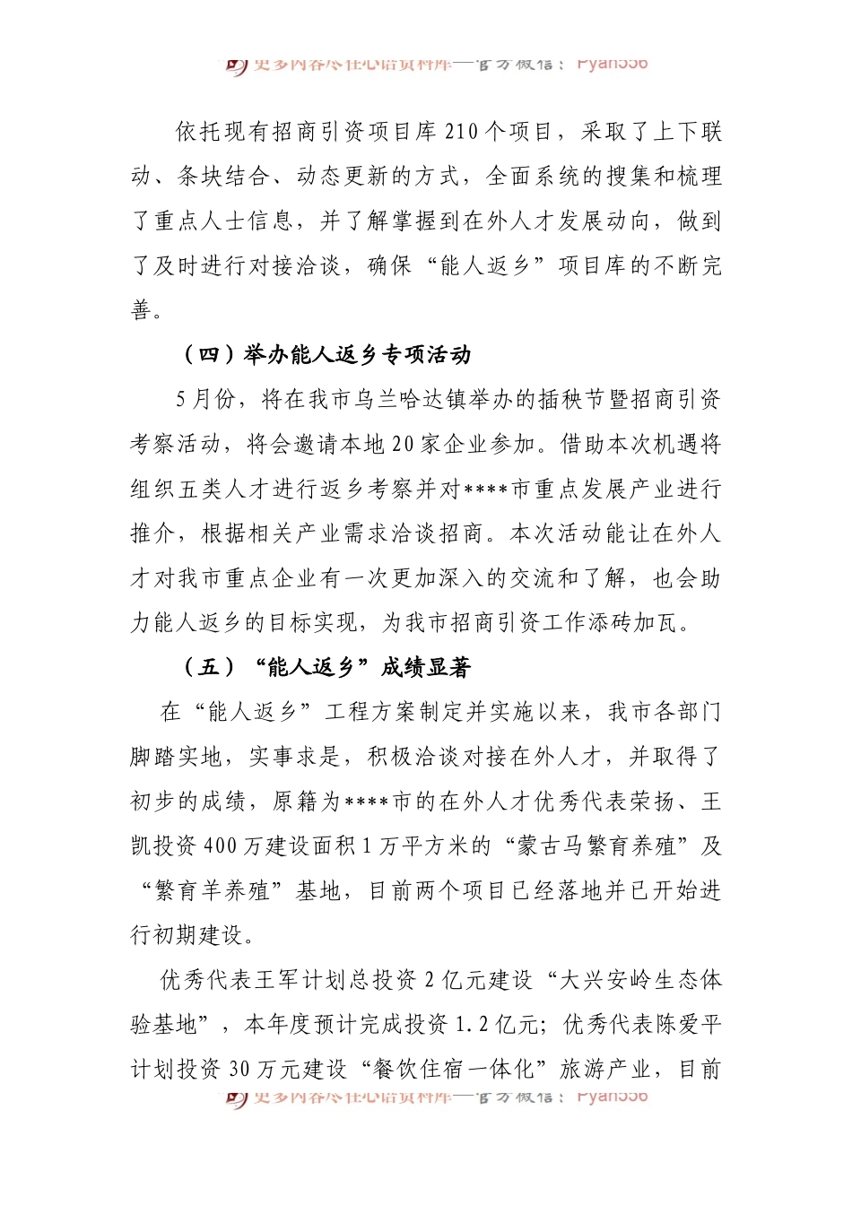 关于“能人返乡”工作开展情况.docx_第2页