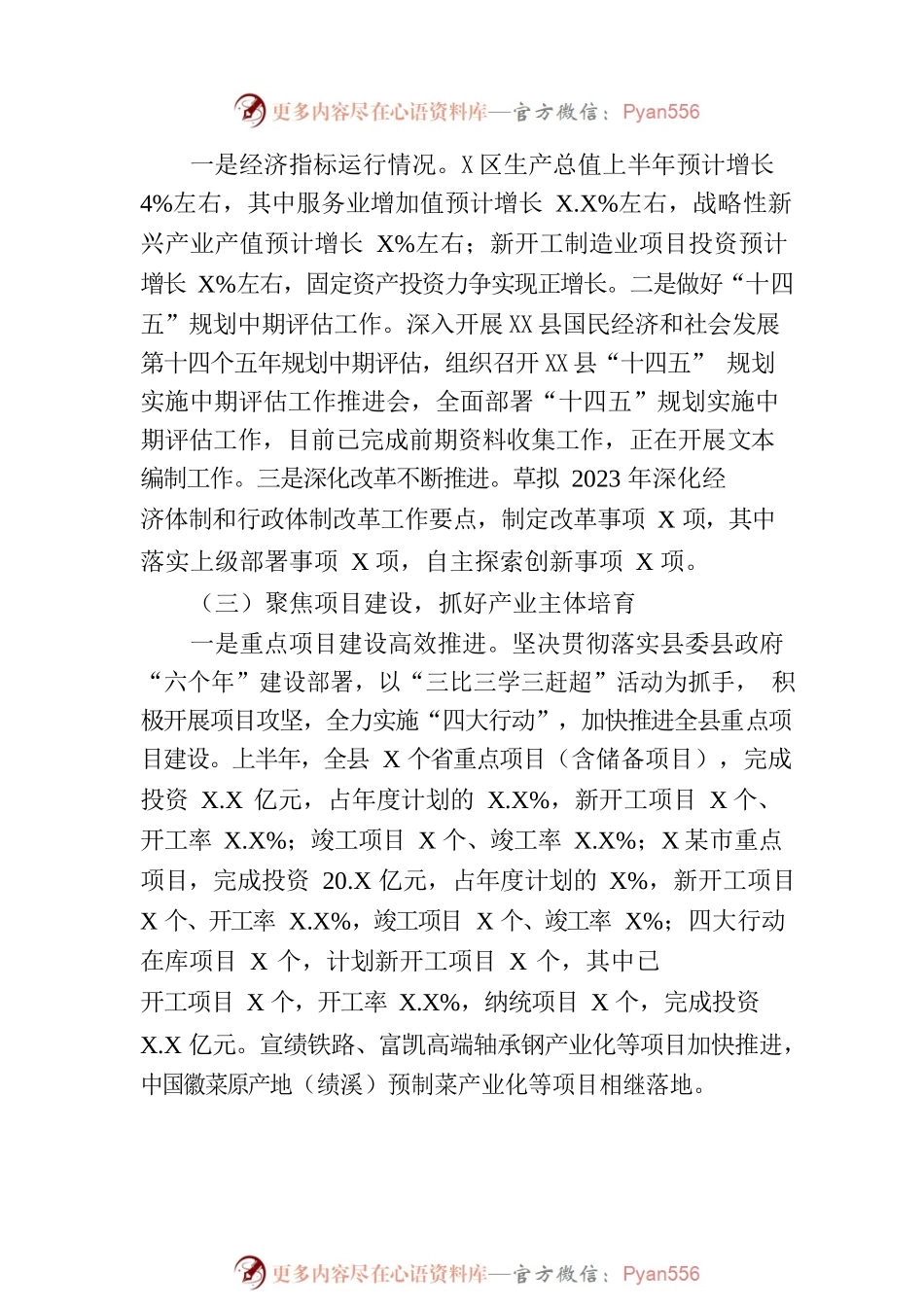 县2023年上半年工作总结及下半年工作计划.docx_第2页