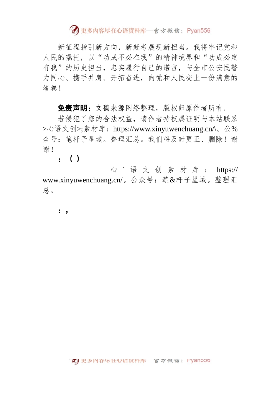 副市长、市公安局局长供职发言.docx_第2页
