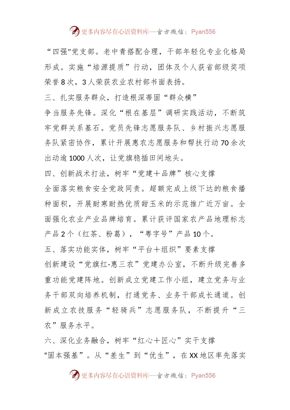 关于农业农村局创新党建“田”字法全方位打造乡村振兴高质量发展“XX样板”.docx_第2页