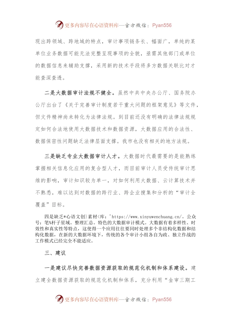 关于完善特色的大数据审计体系的调研报告.docx_第2页