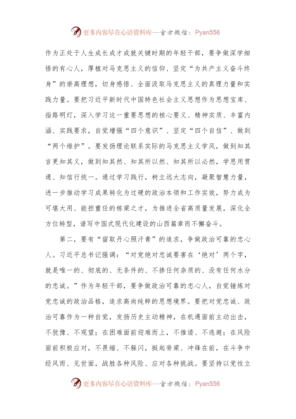 副市长在政府办年轻干部座谈会上的讲话.docx_第2页