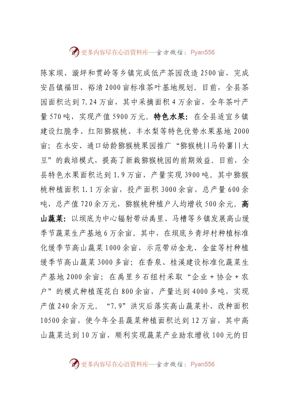 副县长20XX年述职报告.docx_第2页