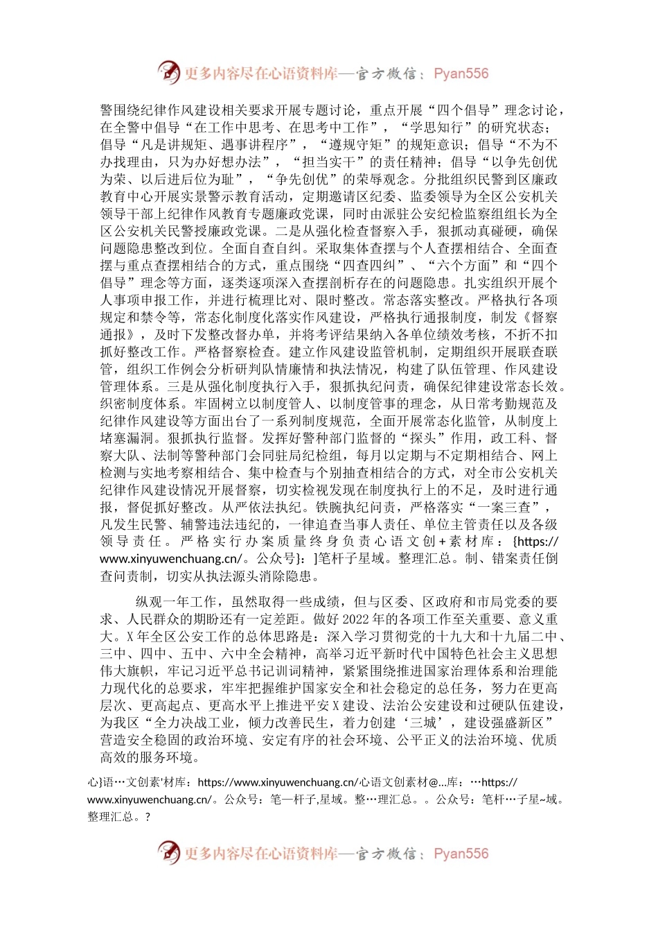 区公安局2021年工作总结报告.docx_第2页