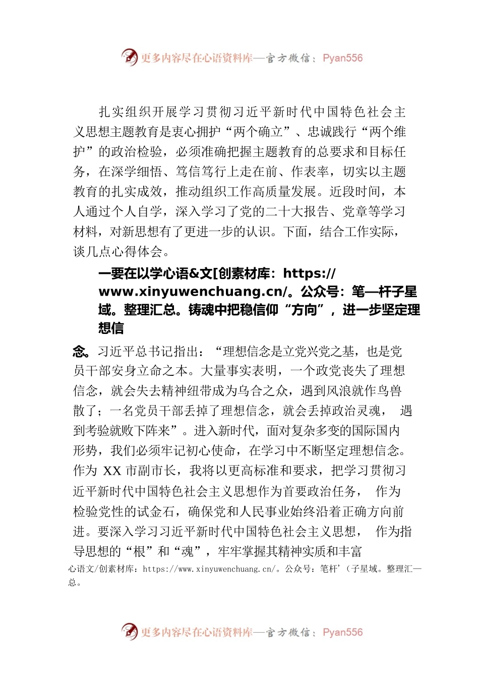 副市长在学习贯彻2023年主题教育读书班上的研讨发言.docx_第2页