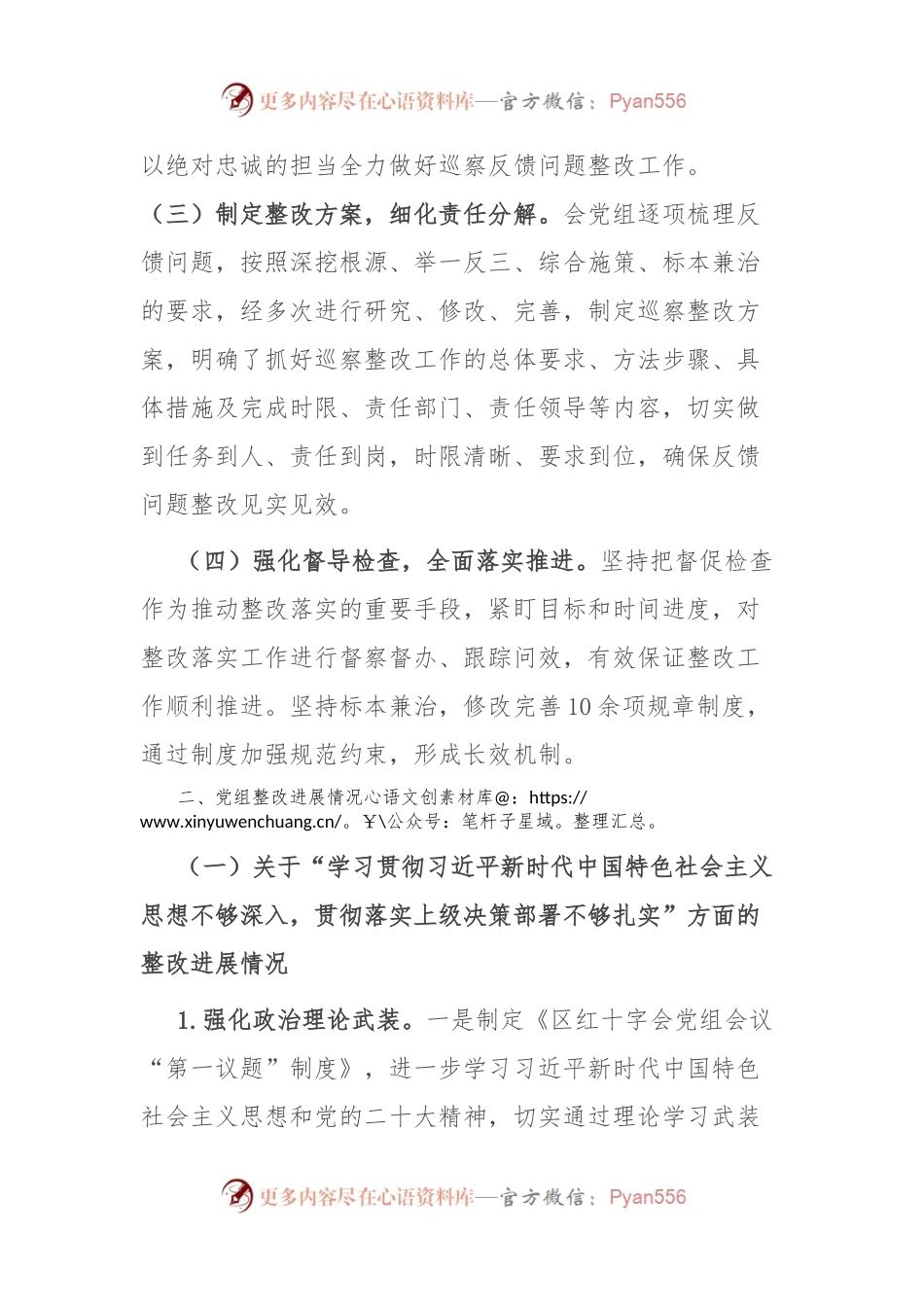 区红十字会党组关于巡察整改进展情况的报告.docx_第2页