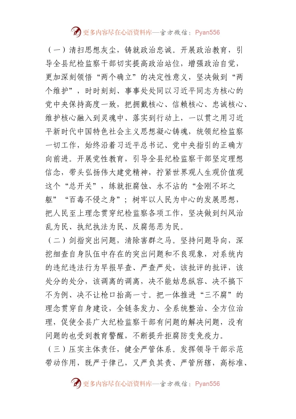 关于开展2023年全县纪检监察干部队伍教育整顿的意见方案.docx_第2页