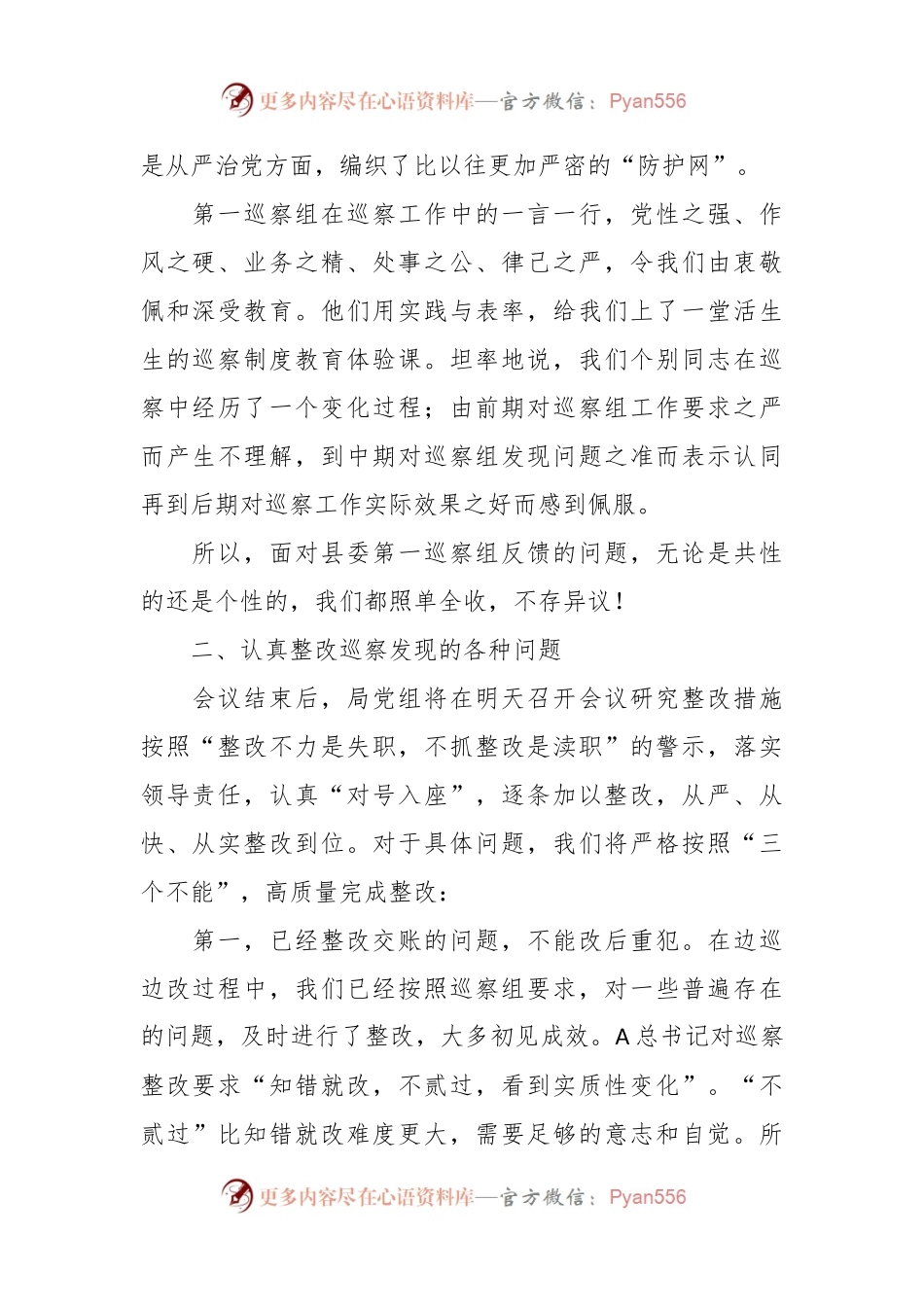关于民政在巡察反馈意见会上的整改表态发言.docx_第2页