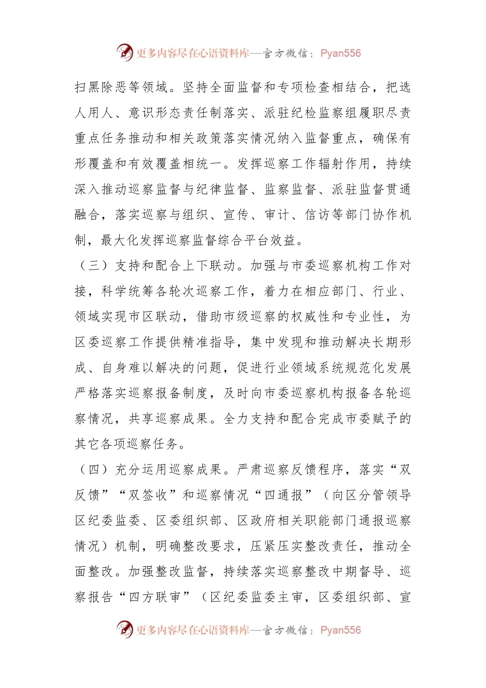 区委2023年度巡察工作要点（二）.docx_第1页