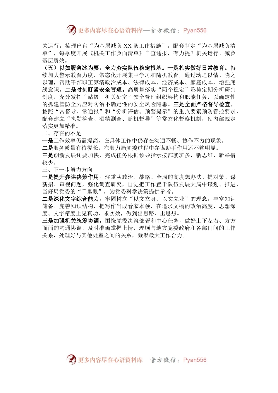 办公室党支部2024年述职报告.docx_第2页