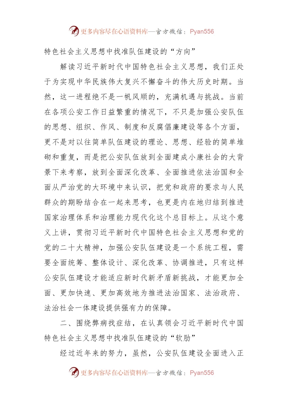 关于加强新时代公安队伍建设工作的意见范文.docx_第2页