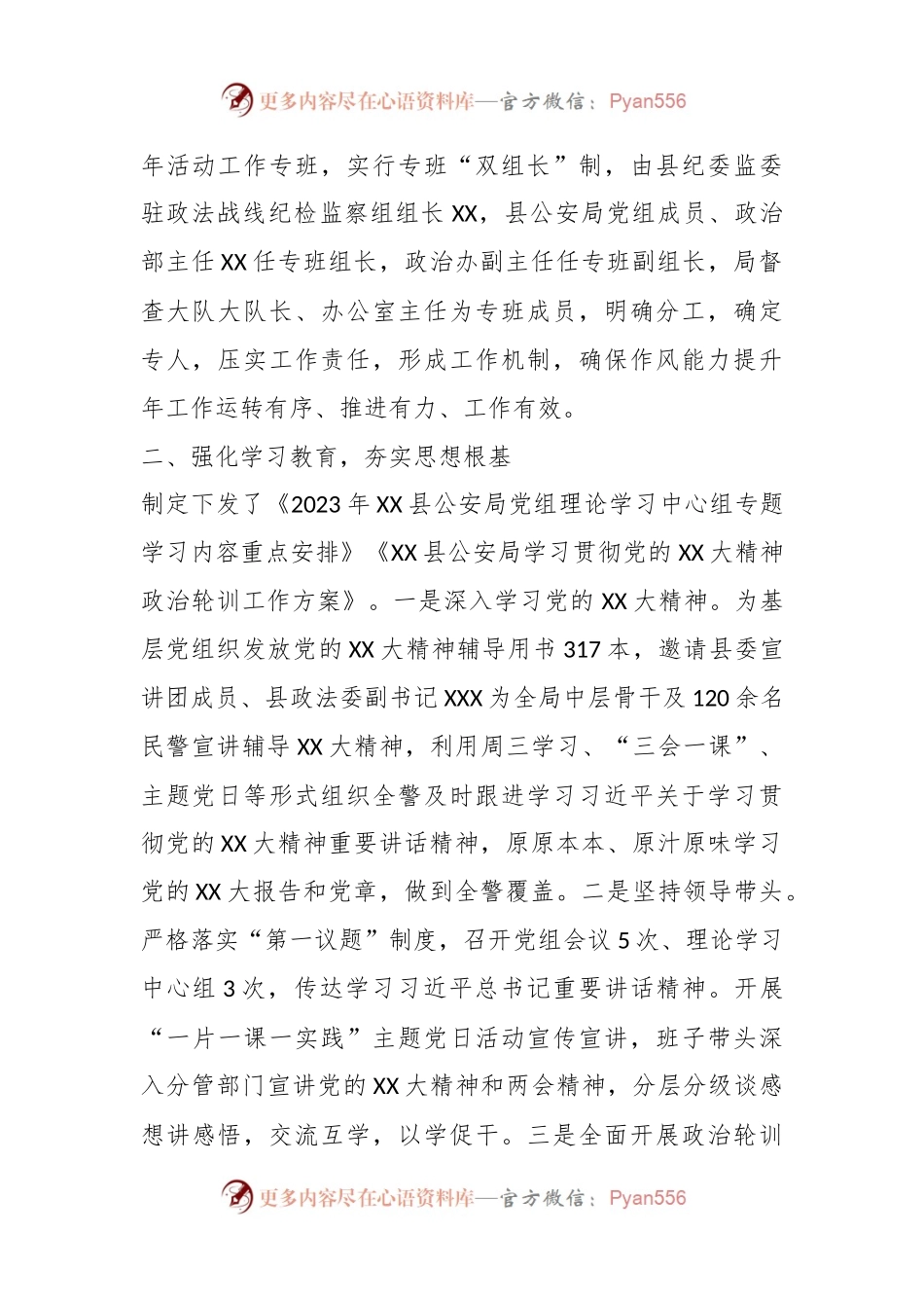 关于某县公安局能力作风提升年活动情况总结.docx_第2页