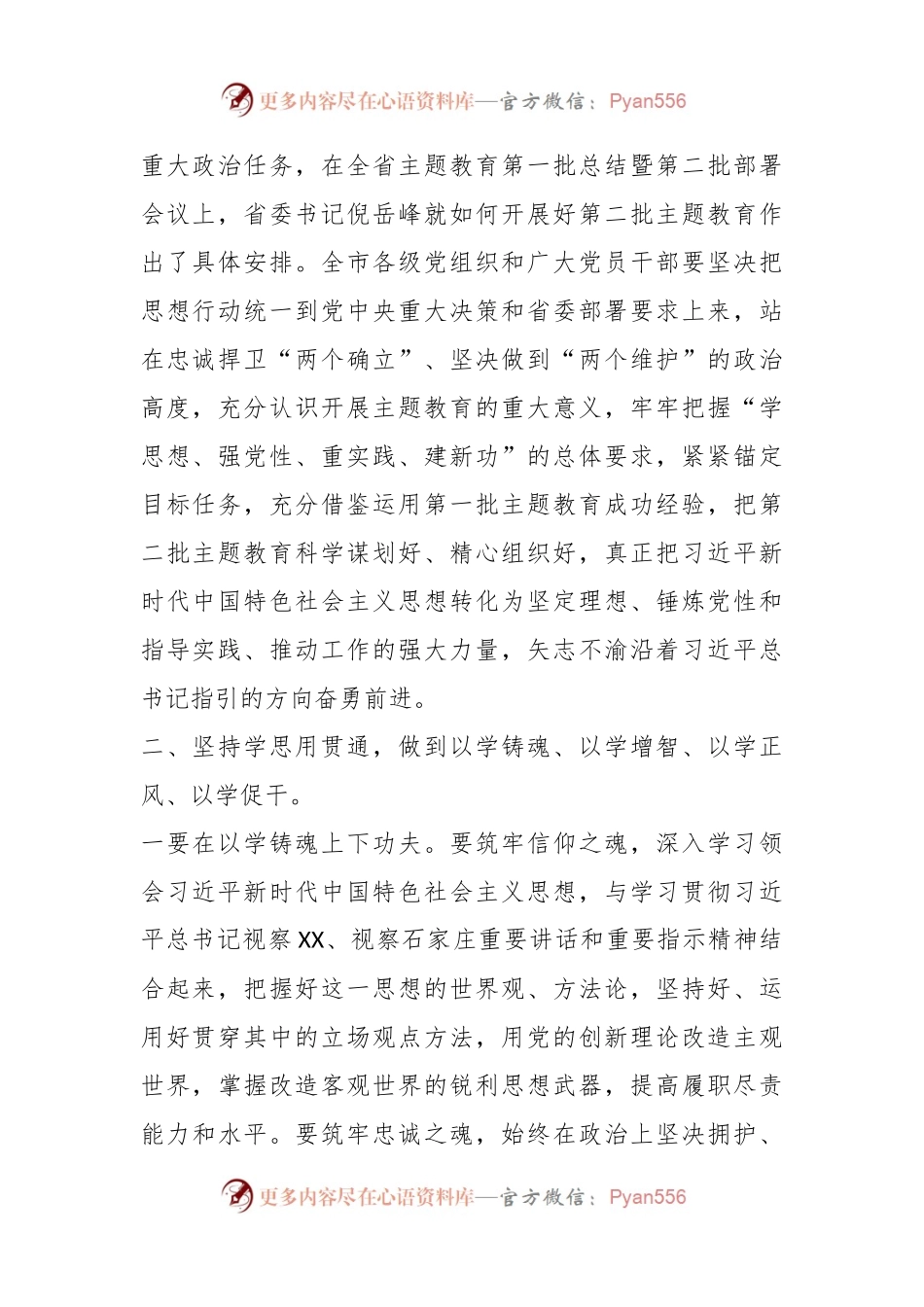 关于学习贯彻2023年主题教育动员部署会议上的讲话提纲.docx_第2页