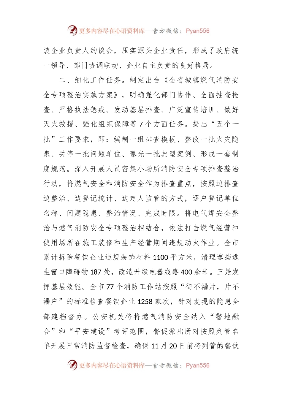 关于城镇燃气消防安全专项整治工作总结.docx_第2页