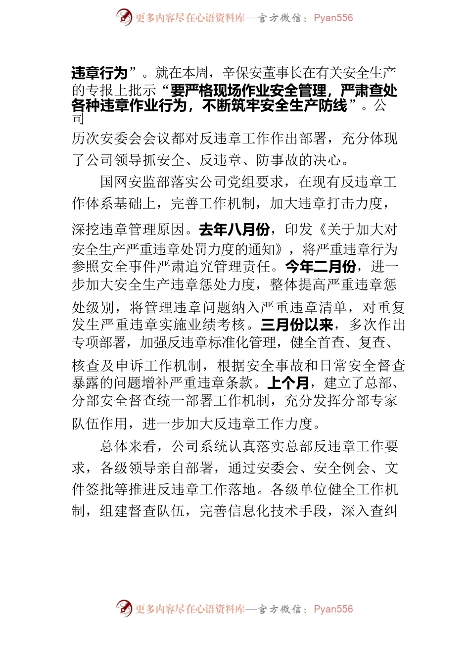 刘主任在公司反违章工作推进会上的主持词和讲话提纲（2220729）.docx_第2页