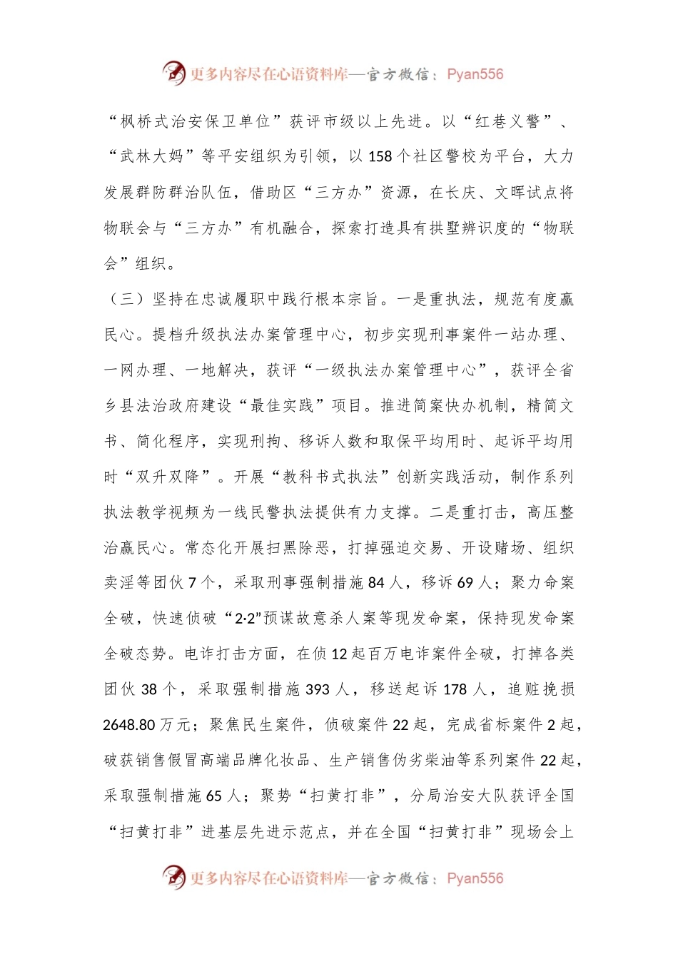 区公an分局2024年上半年工作总结和下半年工作计划.docx_第2页