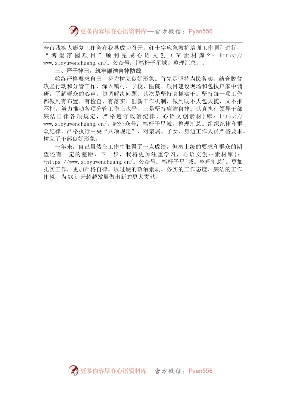 副县长X年度述职述廉述效报告.docx_第2页