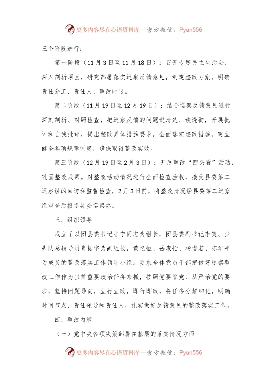 关于落实县委第二巡察组巡察反馈意见的整改方案.docx_第2页