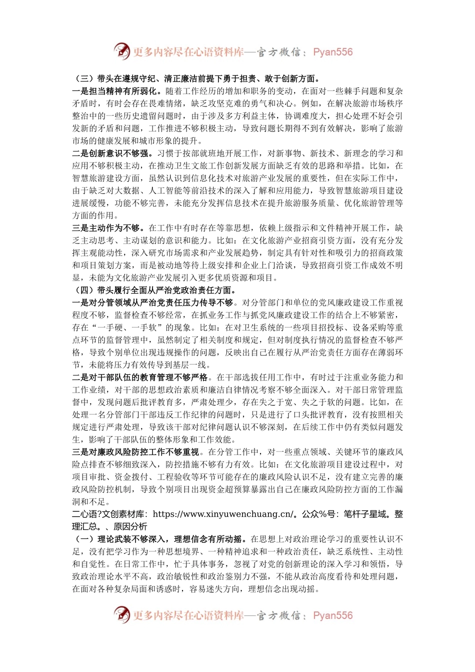 副市长2024年民主生活会个人发言提纲.docx_第2页