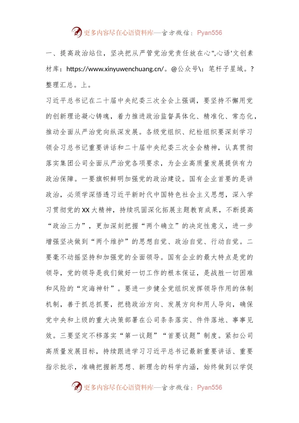 在2024年公司党委、纪委会商会议上的讲话.docx_第2页