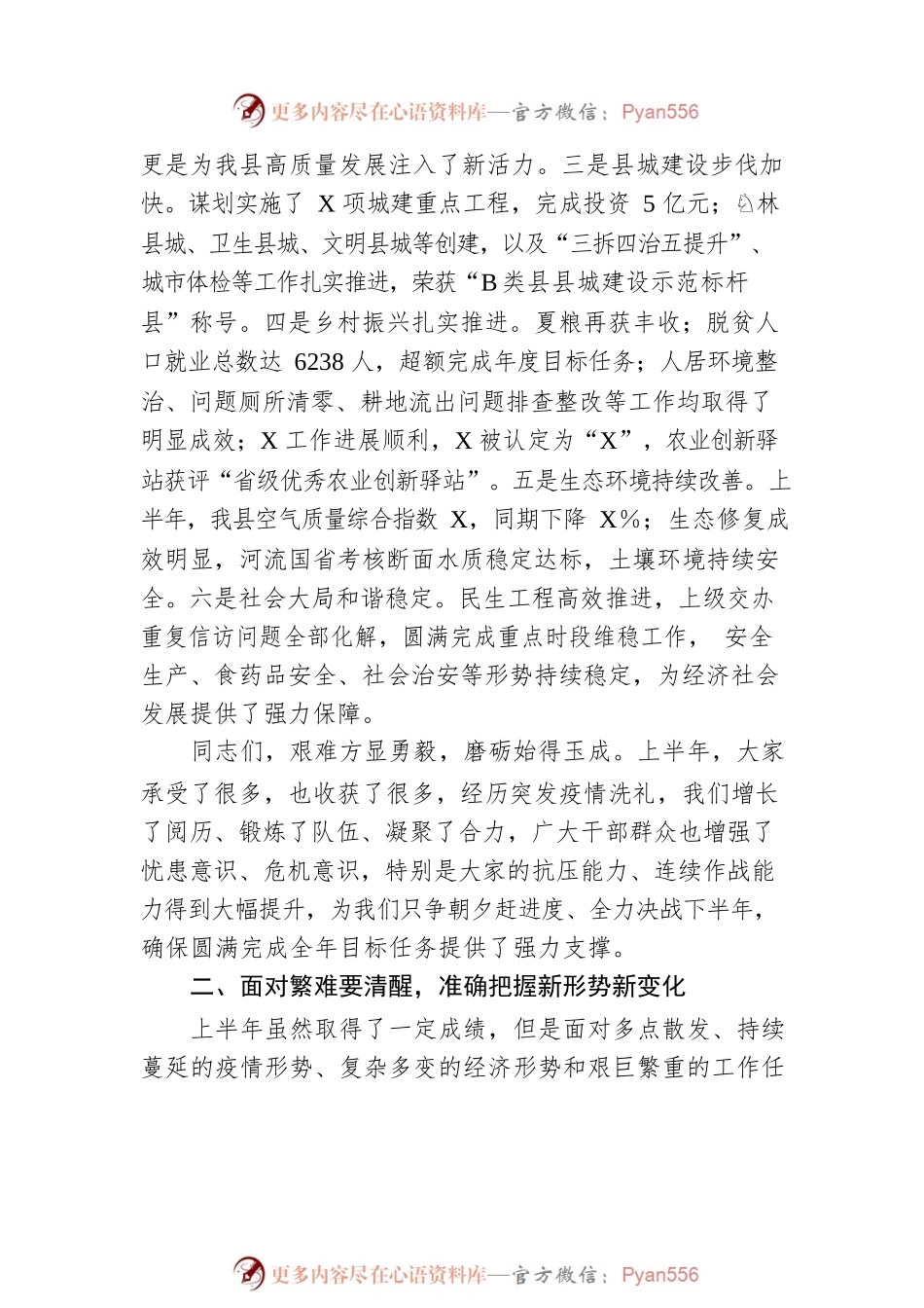 县长在全县经济工作推进会暨优化营商环境大会上的讲话.docx_第2页