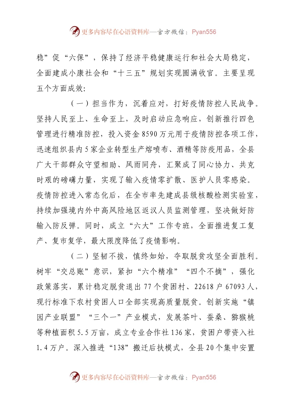 在2021年县政府全体（扩大）会议暨廉政工作会议上的讲话.docx_第2页
