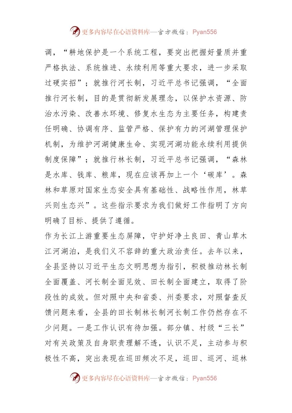在2023年县田长制林长制暨县河长全体会议上的讲话.docx_第2页