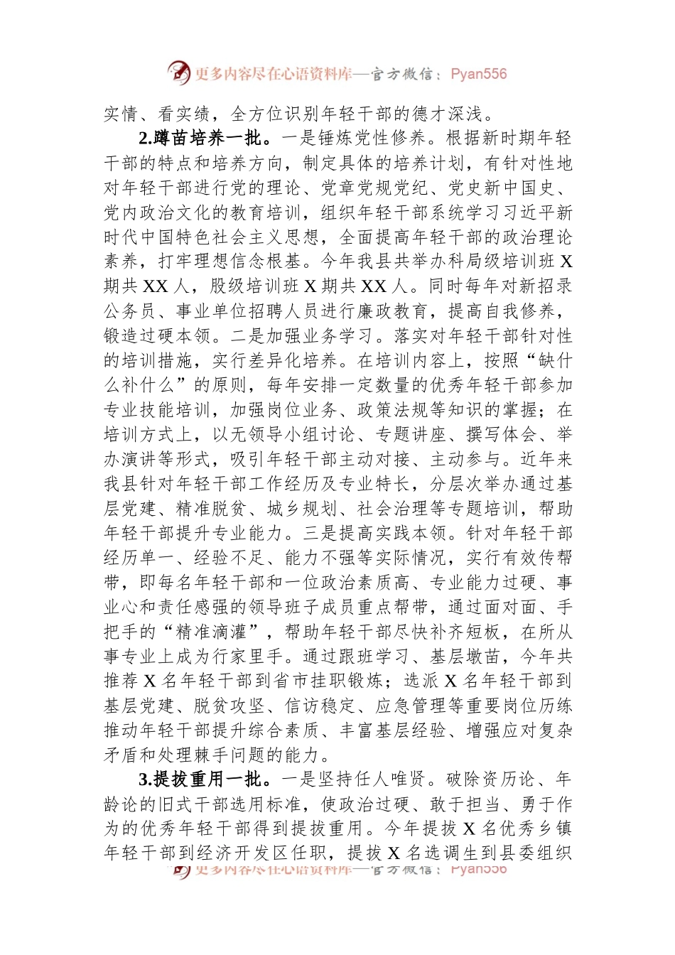 县实施新时代年轻干部成长工程情况汇报.docx_第2页