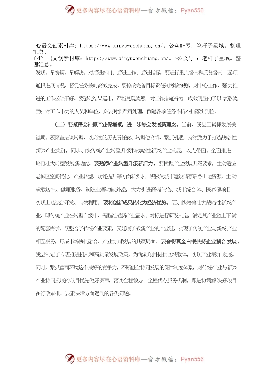 县委常委、常务副县长在全县发展改革大会上的讲话.docx_第2页