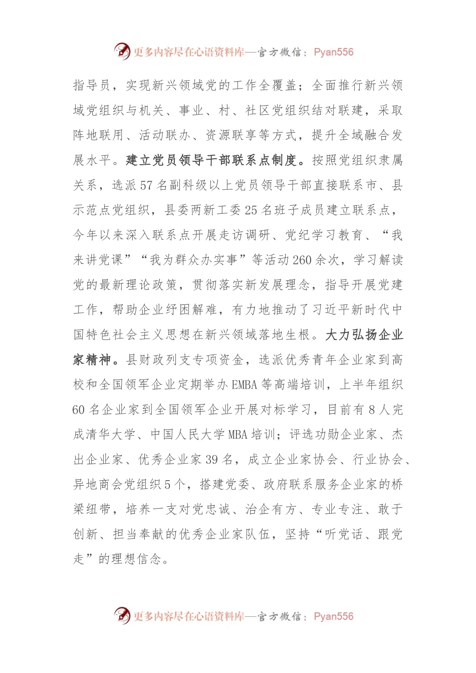 在2024年上半年全市新兴领域党建工作专题推进会上的交流发言.docx_第2页