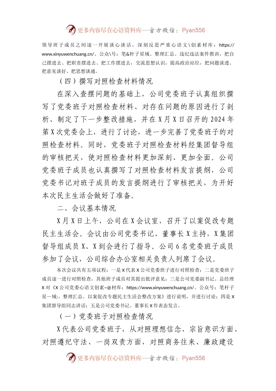 国企党委以案促改专题民主生活会报告.docx_第2页