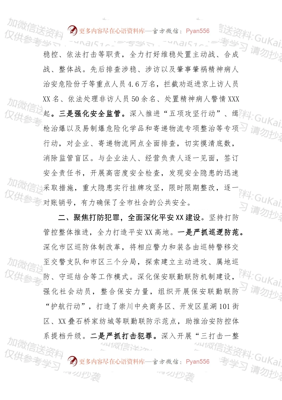 发挥公安职能，聚焦四项重点，推动政法综治工作再上新台阶.docx_第2页