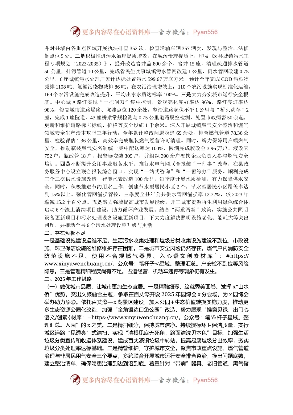县综合行政执法局2024年工作亮点与2025年工作思路.docx_第2页