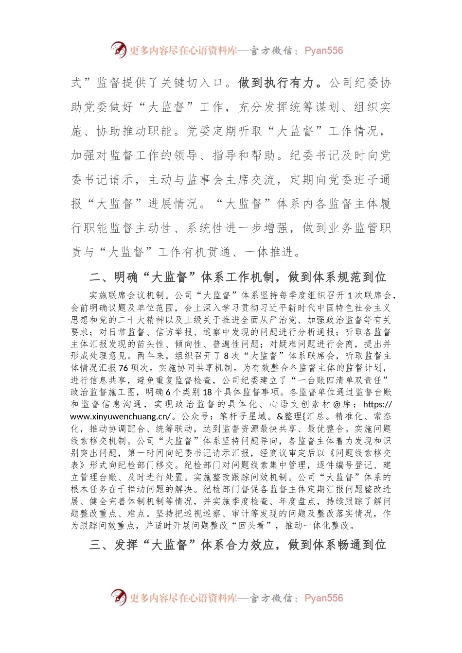 国企纪委“大监督”体系建设经验典型案例.docx_第2页
